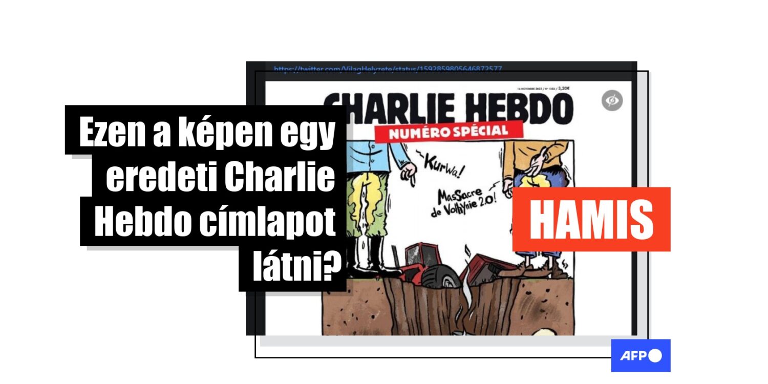 Nem, a Charlie Hebdo nem adott ki különszámot a lengyelországi rakétabecsapódásról